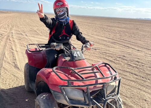 Poranna wycieczka safari na quadach w Hurghadzie