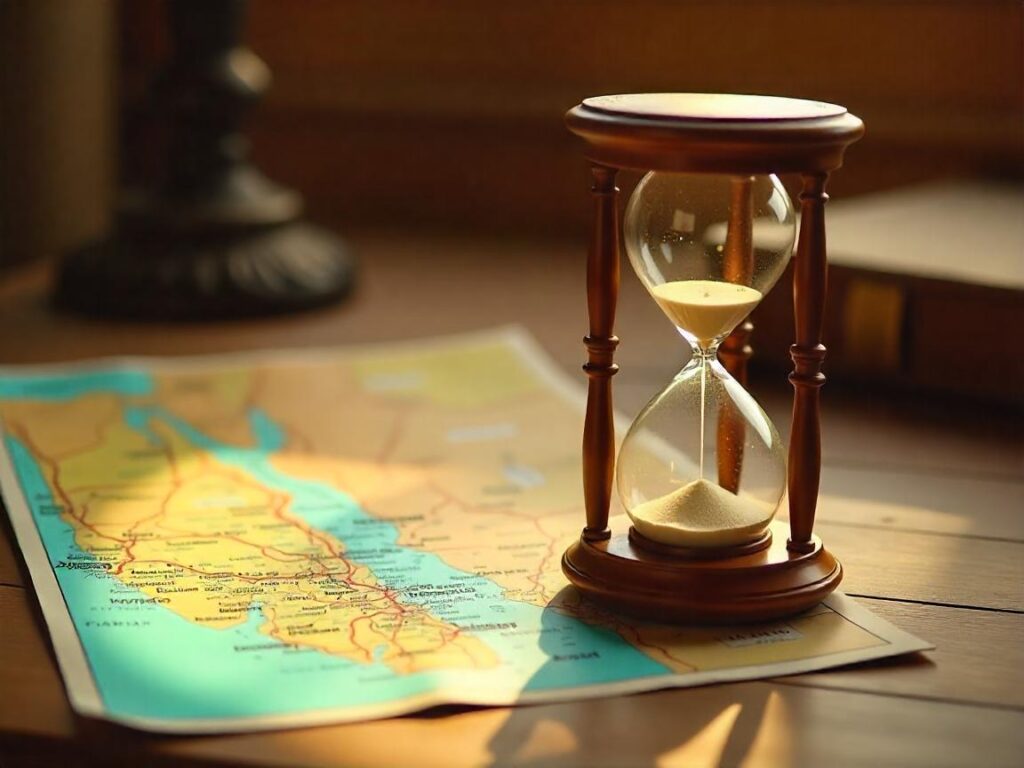 "Grupa turystów podczas wycieczki z przewodnikiem w Egipcie"