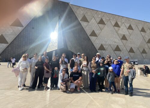 Nowe muzeum i wielkie piramidy