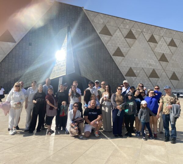 Nowe muzeum i wielkie piramidy